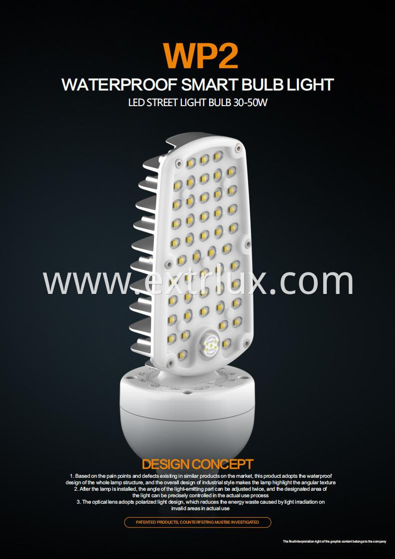 WP2-Waterproof Smart LED Street Light Bulb_00